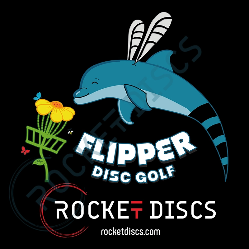Rocket Discs collab with Flipper disc golf